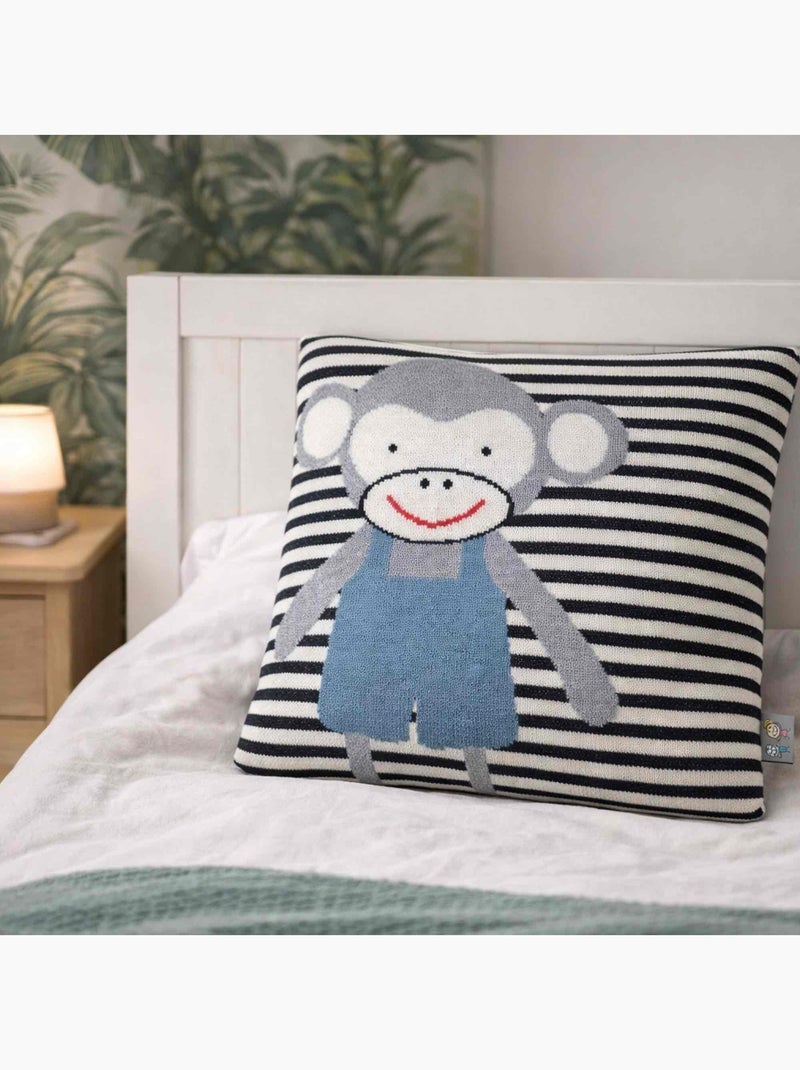 Fodera per cuscino in cotone biologico | sevira kids | sevira kids Grigio - Kiabi