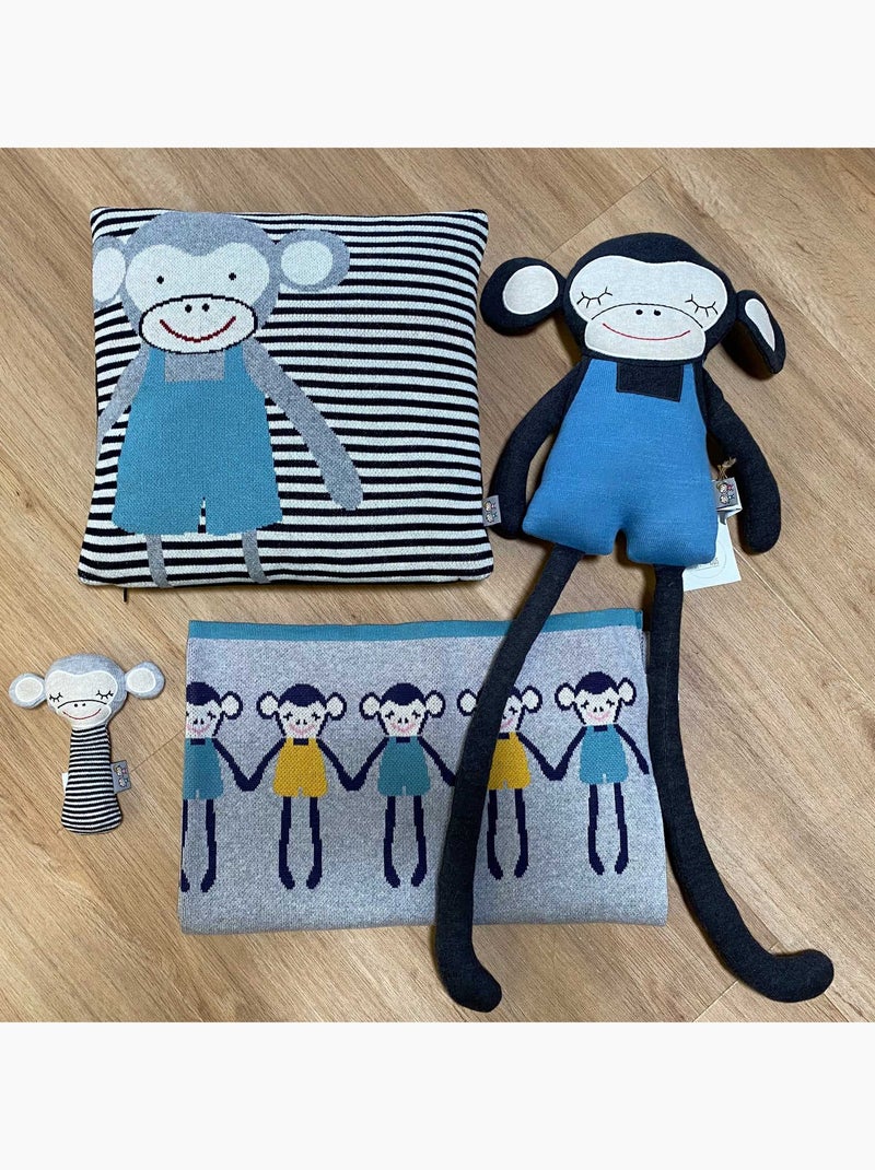 Fodera per cuscino in cotone biologico | sevira kids | sevira kids Grigio - Kiabi