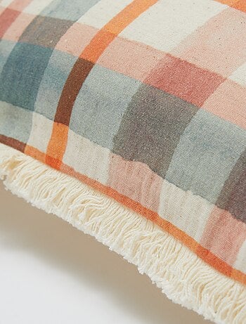 Fodera per cuscino in misto lino (50x30 cm) - Kiabi Home