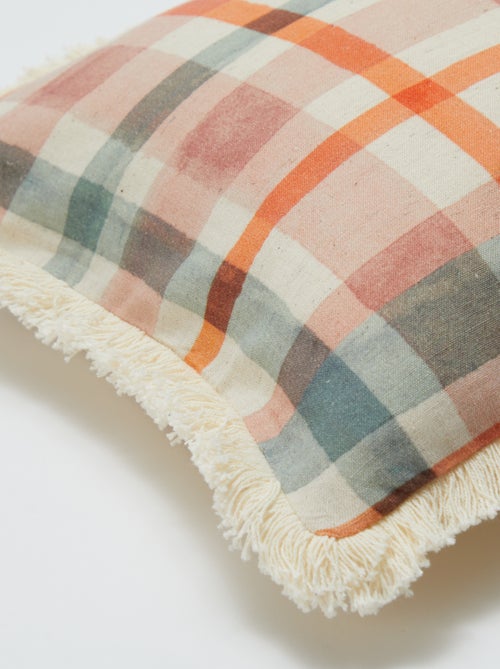 Fodera per cuscino in misto lino (50x30 cm) - Kiabi Home - Kiabi