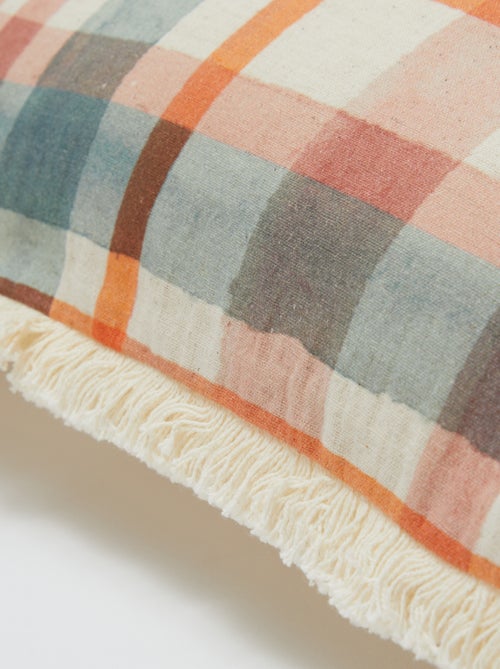 Fodera per cuscino in misto lino (50x30 cm) - Kiabi Home - Kiabi