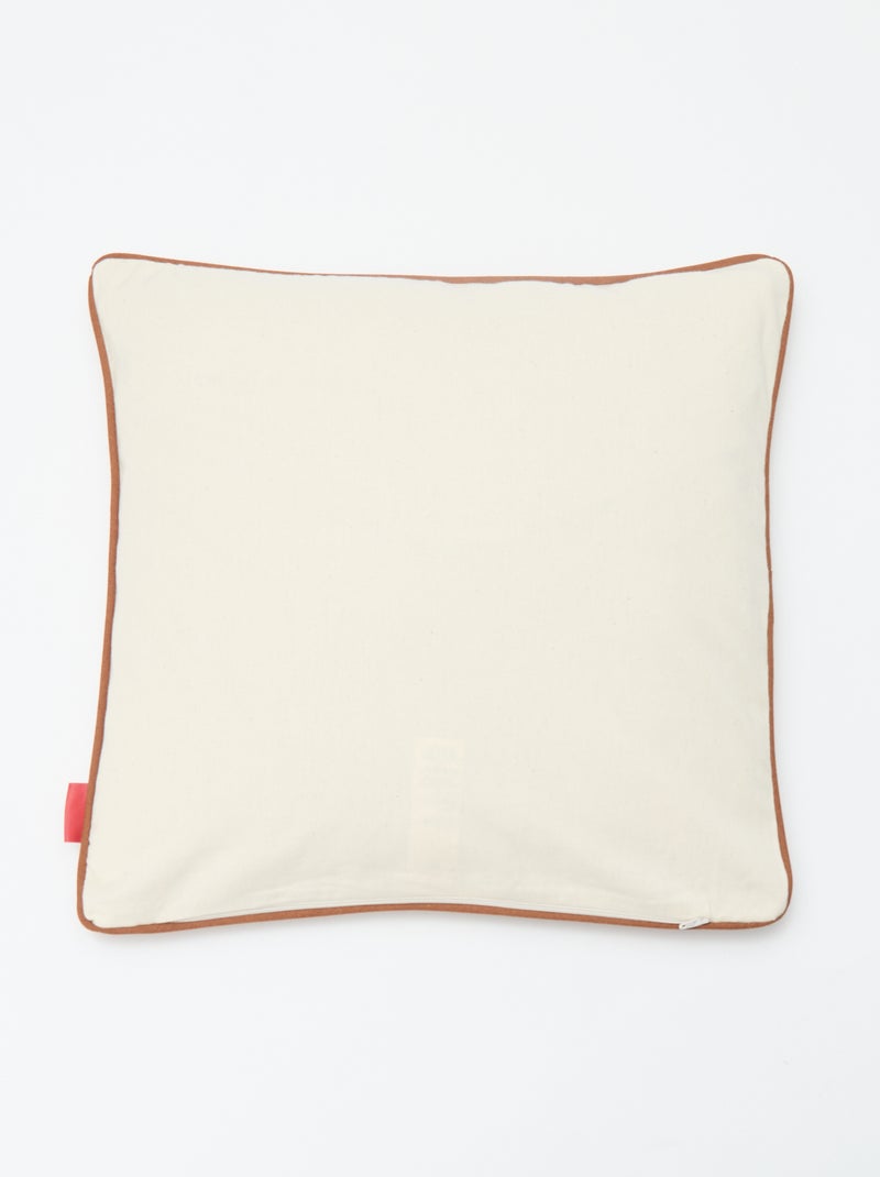 Fodera per cuscino leopardata Agathe Sorlet x Kiabi - 45 x 45 cm Bianco - Kiabi