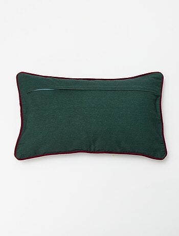 Fodera per cuscino natalizia in cotone 30 x 50 cm