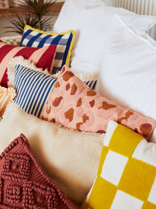 Fodera per cuscino ricamata - Kiabi Home - Kiabi