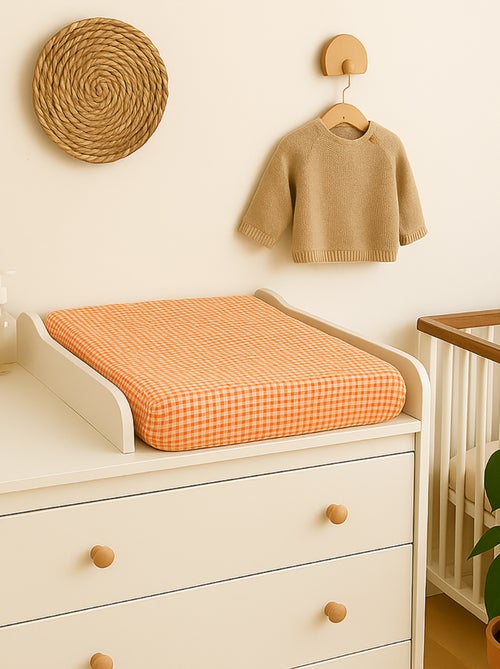 Fodera per materassino fasciatoio in cotone biologico - Kiabi