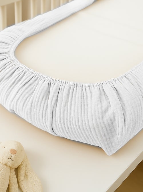 Fodera per materassino fasciatoio in cotone biologico - Kiabi