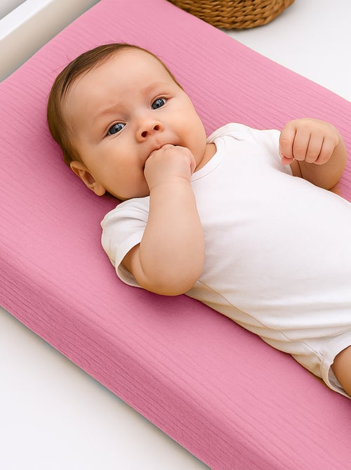 Fodera per materassino fasciatoio in cotone biologico - Kiabi