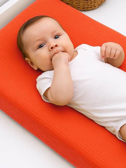 Fodera per materassino fasciatoio in cotone biologico - Kiabi