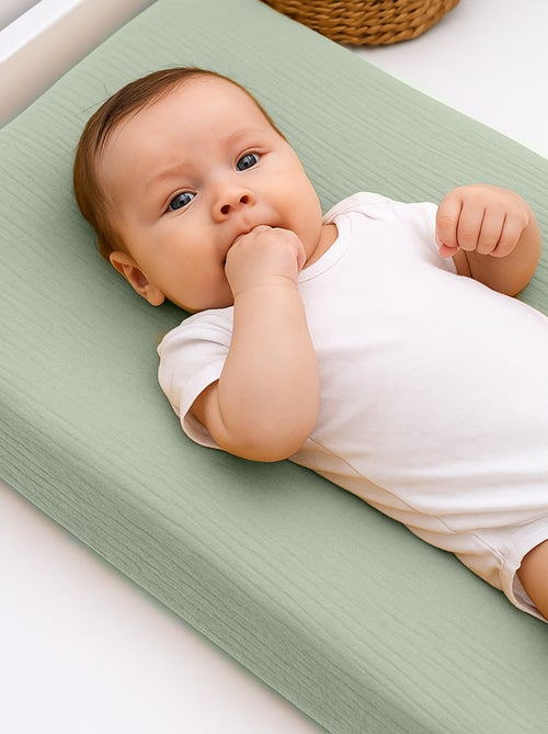 Fodera per materassino fasciatoio in cotone biologico - Kiabi