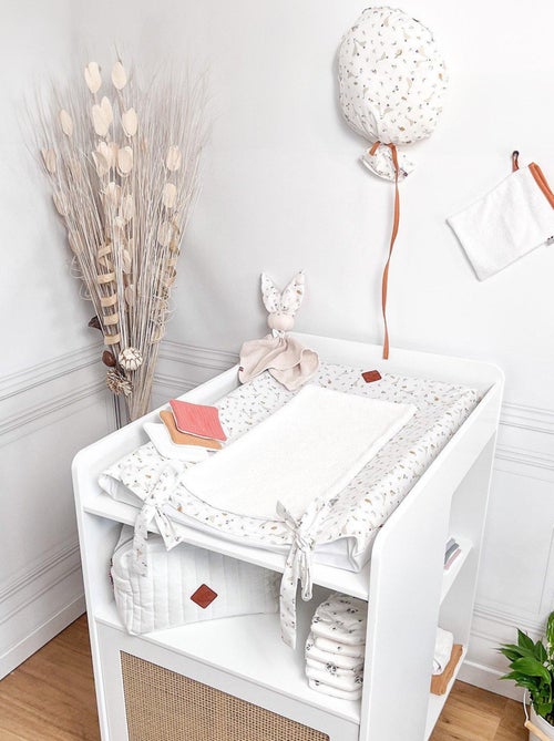 Fodera per materassino fasciatoio neonato + tappetino in bambù | SEVIRA KIDS - Kiabi