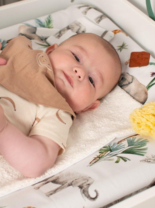 Fodera per materassino fasciatoio neonato + tappetino in bambù | SEVIRA KIDS - Kiabi