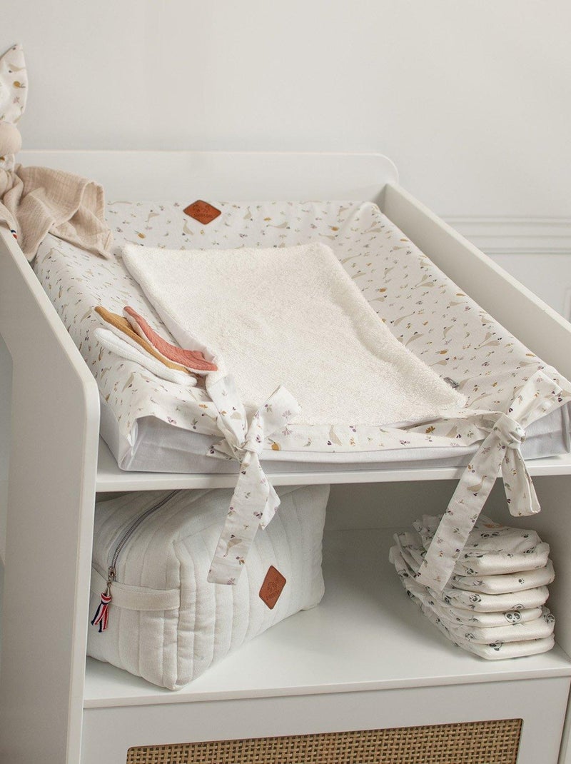 Fodera per materassino fasciatoio neonato + tappetino in bambù | sevira kids | sevira kids Beige - Kiabi