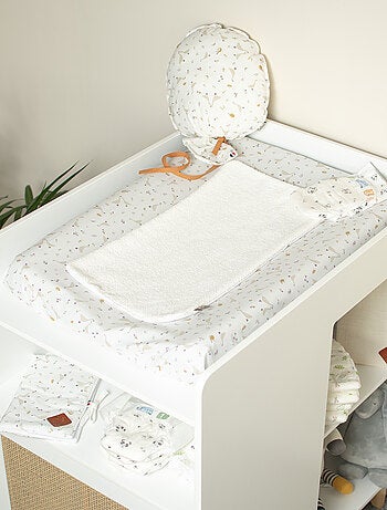 Fodera per materassino fasciatoio neonato + tappetino in bambù | sevira kids | sevira kids