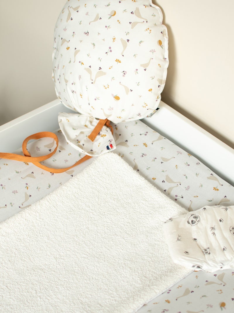 Fodera per materassino fasciatoio neonato + tappetino in bambù | sevira kids | sevira kids Beige - Kiabi