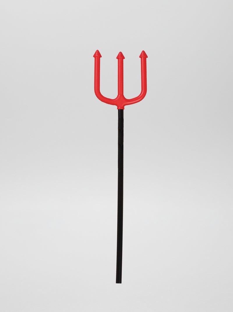 Forcone da diavolo - Costume rosso/nero - Kiabi