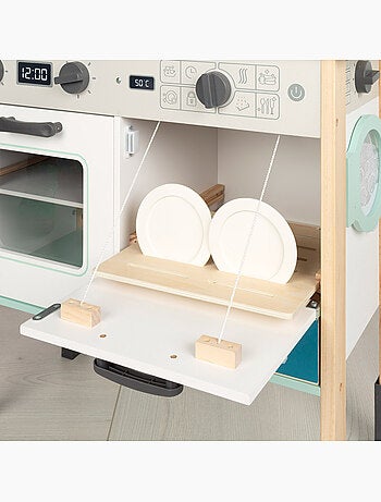 Fornello elettrico in legno con accessori WOOMAX