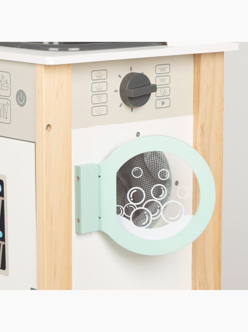 Fornello elettrico in legno con accessori WOOMAX N/D - Kiabi