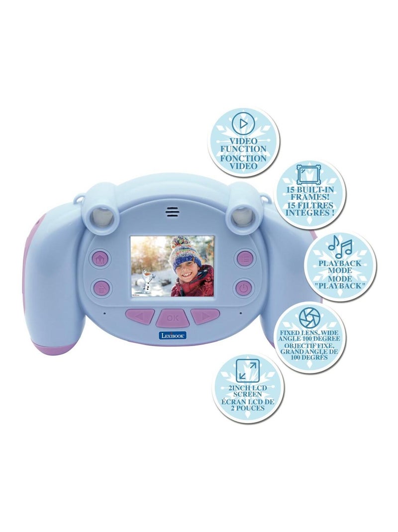 Fotocamera digitale Frozen Starcam® con scheda SD Blu - Kiabi