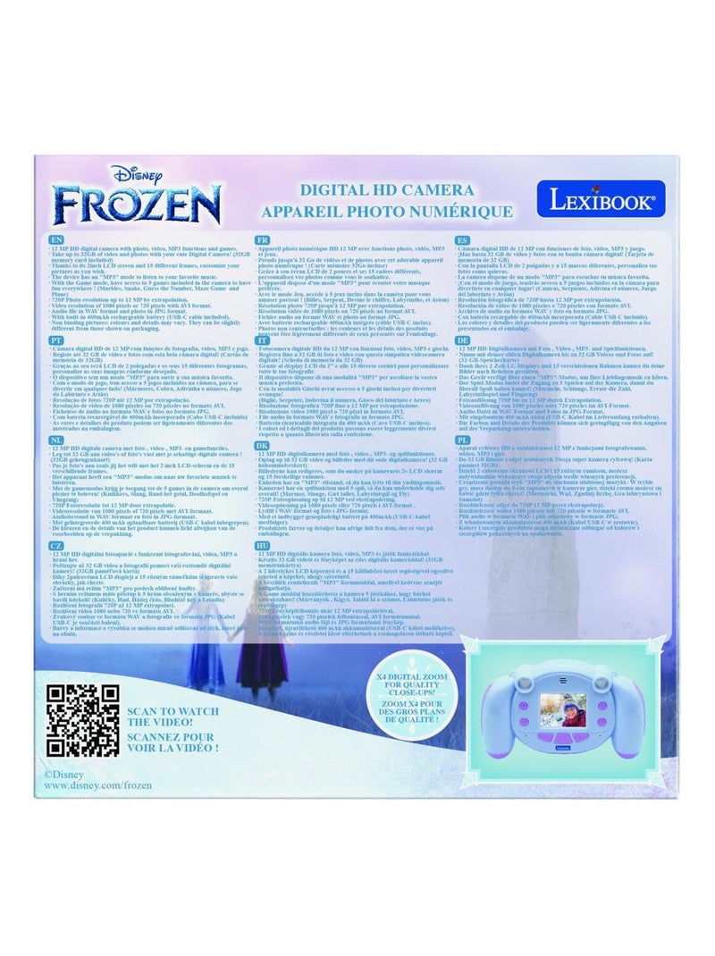 Fotocamera digitale Frozen Starcam® con scheda SD Blu - Kiabi