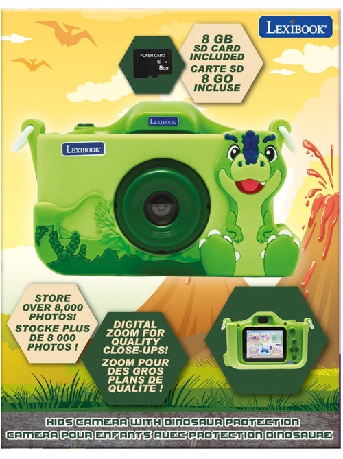 Fotocamera per bambini con protezione per dinosauri - Kiabi Fotocamera per bambini con protezione per dinosauri - Kiabi