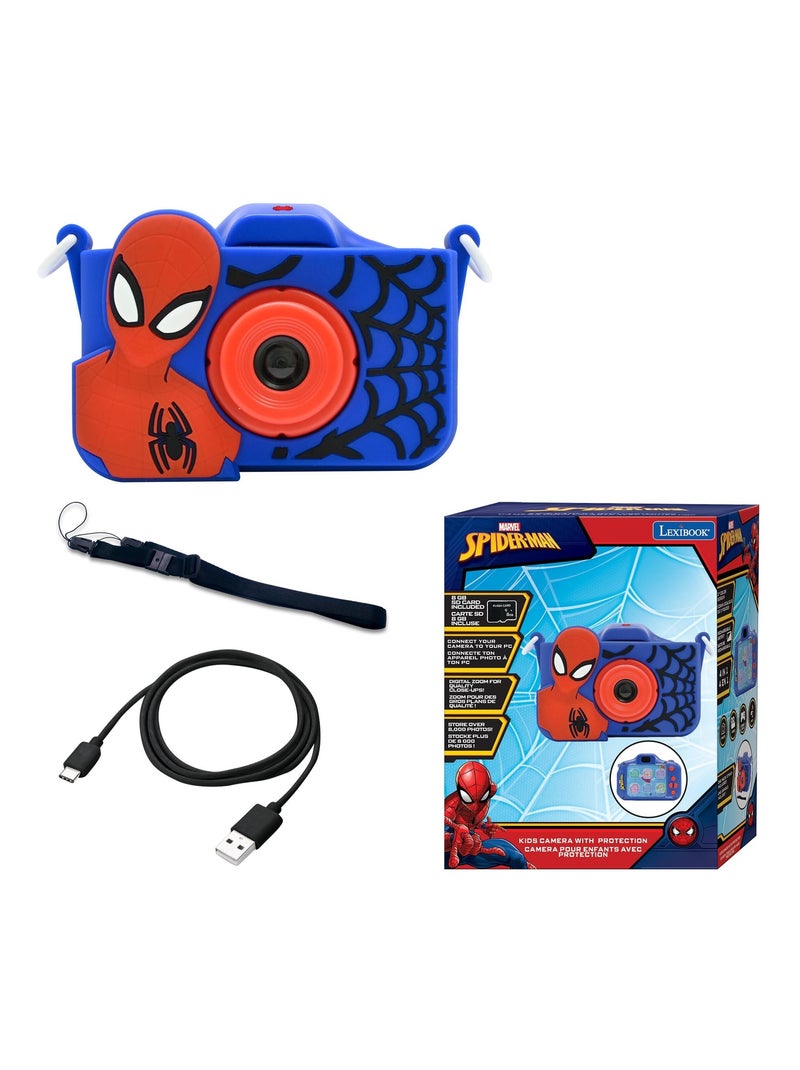 Fotocamera per bambini con protezione SpiderMan Blu - Kiabi