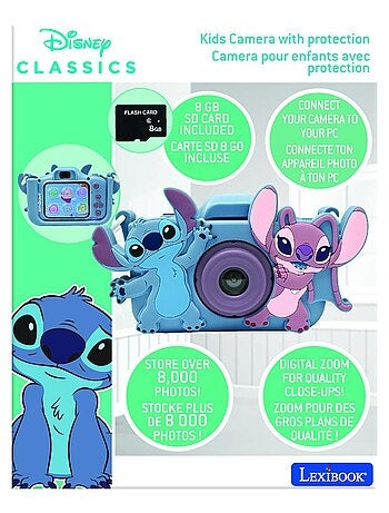 Fotocamera per bambini con protezione Stitch