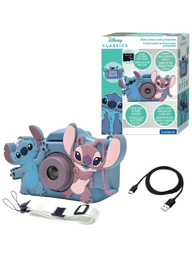 Fotocamera per bambini con protezione Stitch Blu - Kiabi