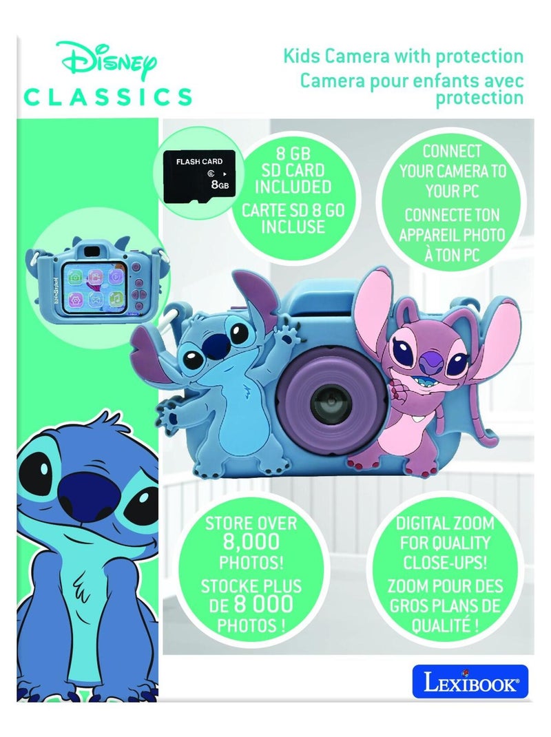 Fotocamera per bambini con protezione Stitch Blu - Kiabi