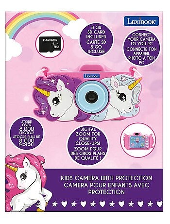 Fotocamera per bambini con protezione Unicorno