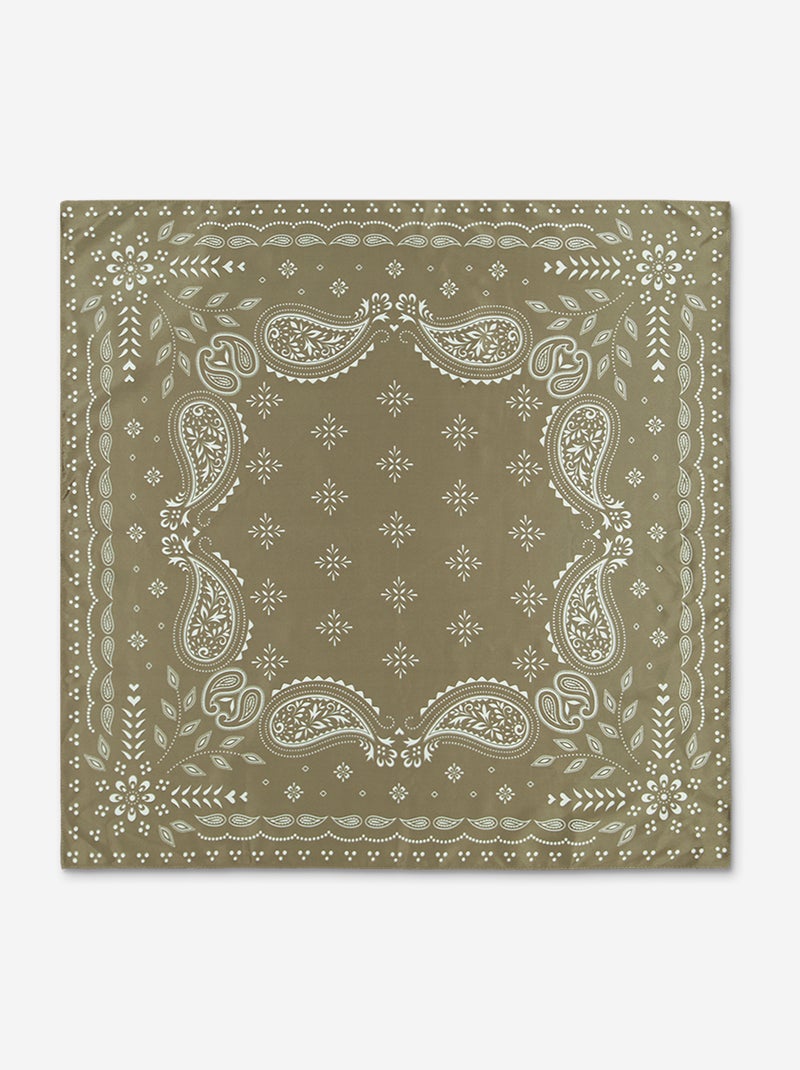 Foulard a fantasia Kaki - Kiabi