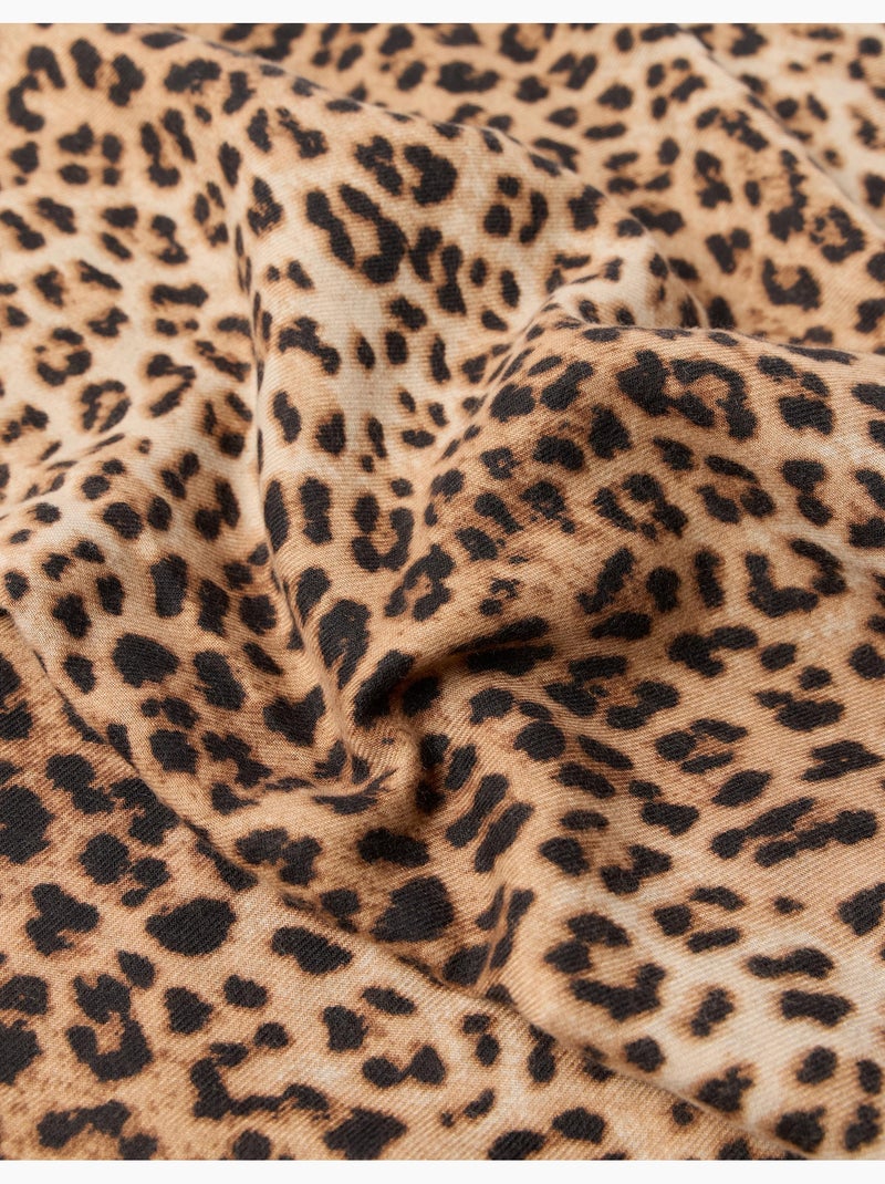 Foulard animalier, mo fashion Marrone - Kiabi