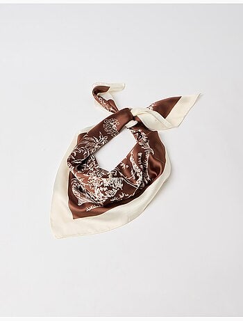 Foulard bicolore, mo fashion
