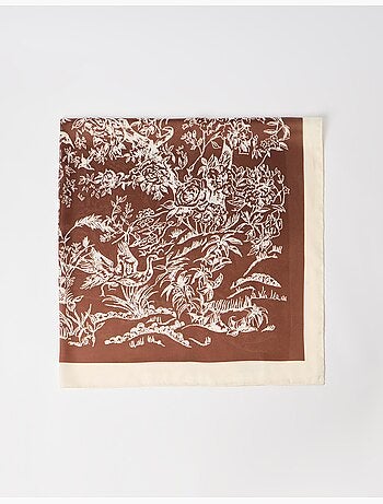 Foulard bicolore, mo fashion