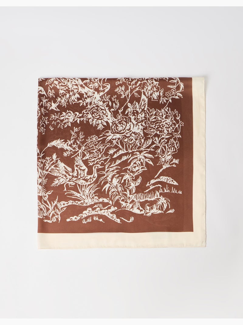 Foulard bicolore, mo fashion Marrone - Kiabi