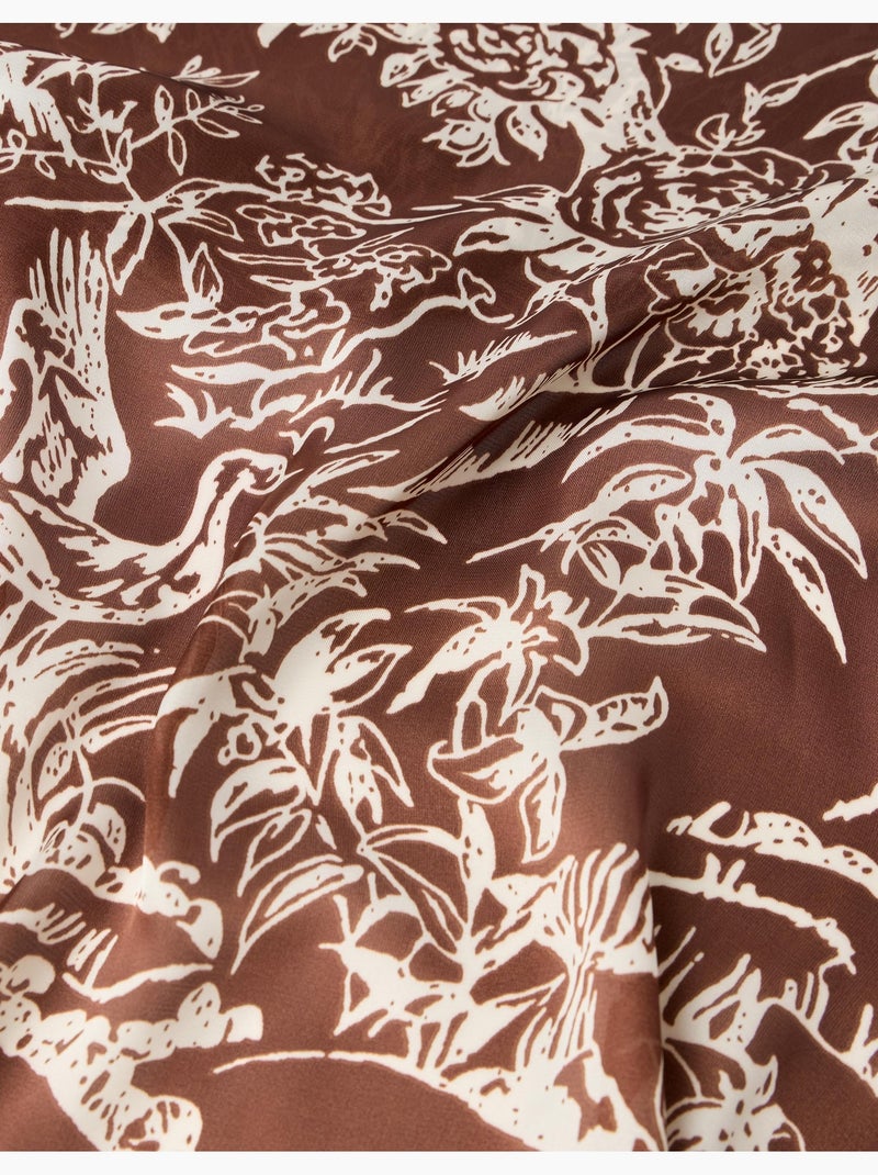 Foulard bicolore, mo fashion Marrone - Kiabi