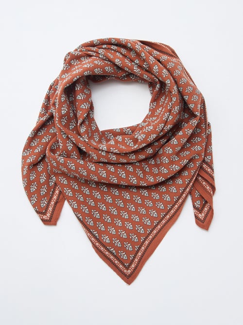 Foulard con motivi India - Kiabi