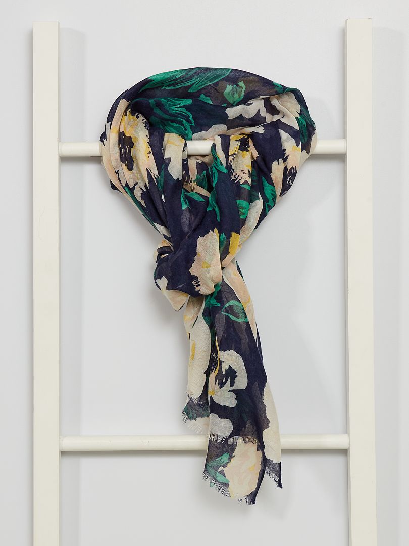 Foulard con stampa floreale multicolore - Kiabi
