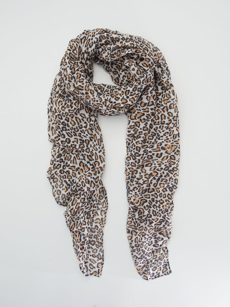 Foulard con stampa 'leopardo' leopardato - Kiabi