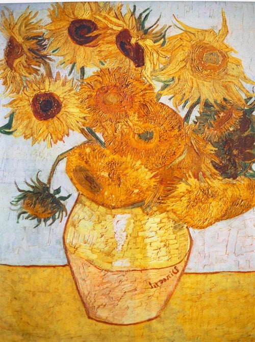 Foulard "Girasole" di Van Gogh Kebello - Kiabi