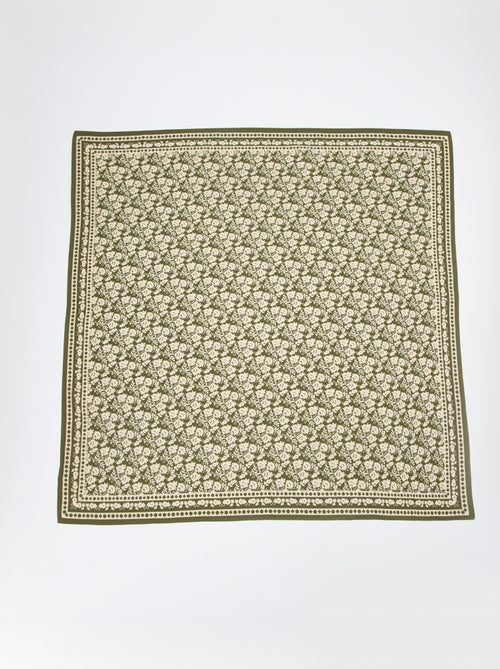 Foulard grande dimensione quadrato - 100 x 100 cm - Kiabi