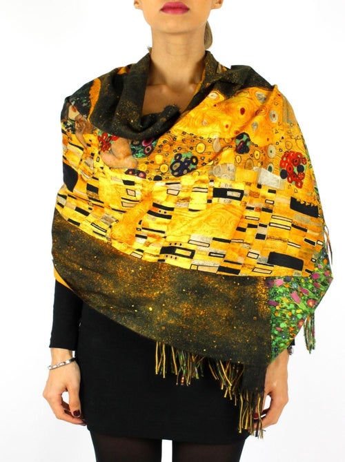 Foulard "Il bacio" di Klimt Kebello - Kiabi