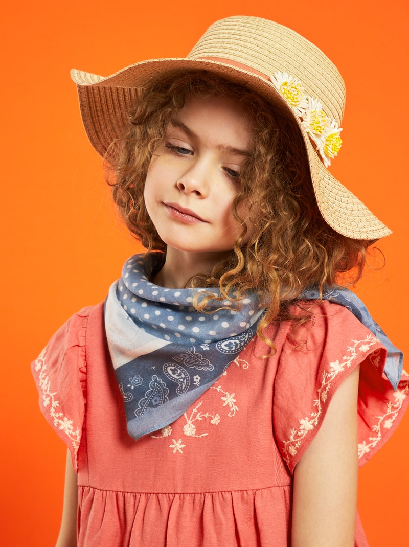 Foulard in maglia leggera - BLU - Kiabi