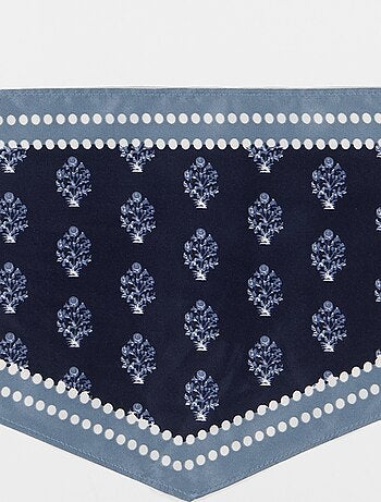 Foulard in raso fantasia