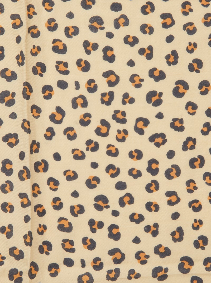 Foulard largo stampato BEIGE - Kiabi