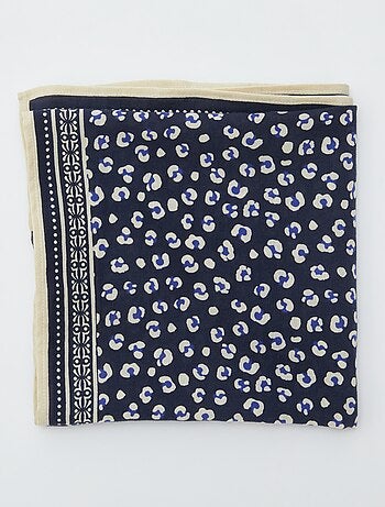 Foulard largo stampato