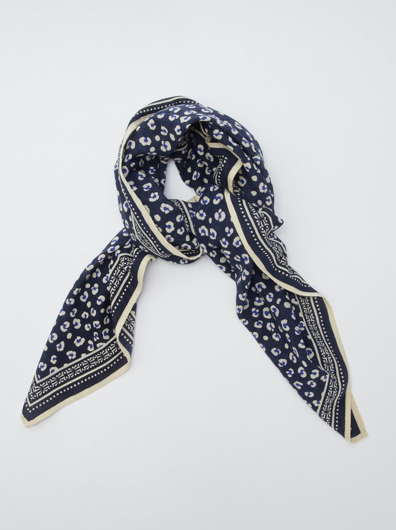 Foulard largo stampato BLU - Kiabi