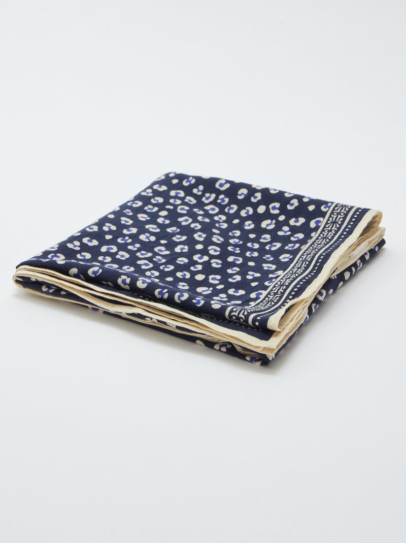 Foulard largo stampato BLU - Kiabi