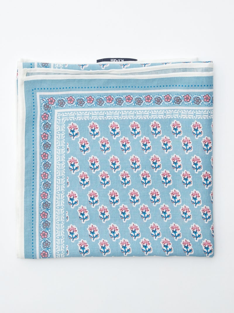 Foulard largo stampato BLU - Kiabi
