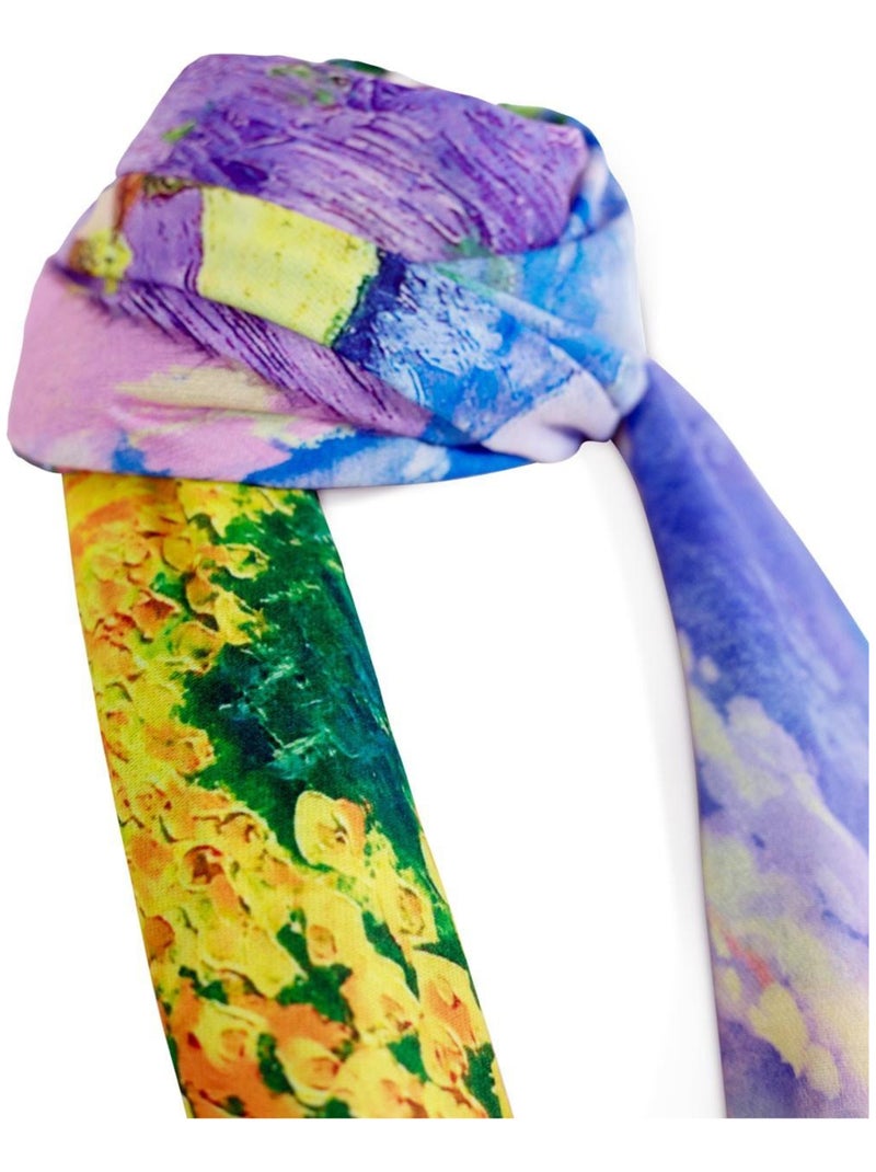 Foulard Monet "Lavender Kebello Viola - Kiabi