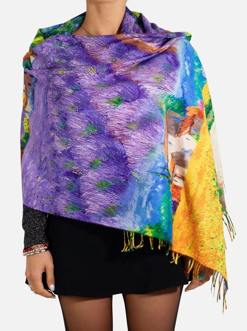Foulard Monet "Lavender Kebello - Kiabi Foulard Monet "Lavender Kebello - Kiabi